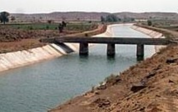 Water level in Narmada Canal