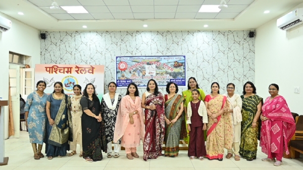 આંતરરાષ્ટ્રીય મજૂર દિવસ નિમિત્તે પશ્ચિમ રેલવે મહિલા કલ્યાણ સંગઠન,
