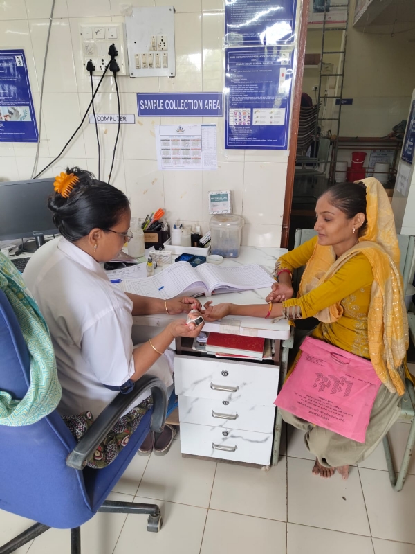 માળિયાહાટીના તાલુકાના PHC ખાતે