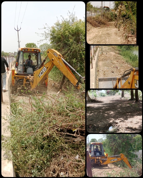 ઐઠોર ગામે સ્વચ્છતા સપ્તાહ અંતર્ગત તળાવ વિસ્તારની સફાઈ હાથ ધરાઈ