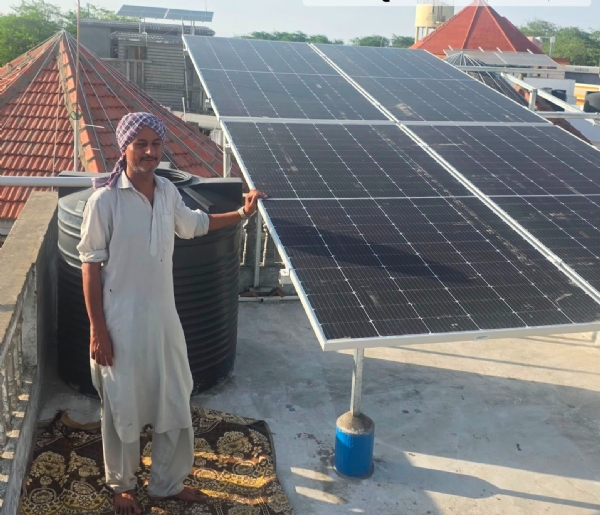 ધોરડો ખાતે સોલાર ક્રાંતિ