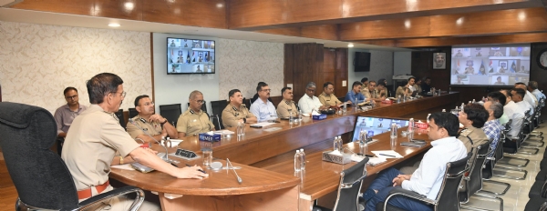વિડિઓ કોન્ફરન્સ યોજાઈ વિડિઓ કોન્ફરન્સ યોજાઈ