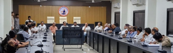 વિકસિત પોરબંદર ફર્નિચર પાર્ક સમિટના આયોજન માટે  અગત્યની બેઠક યોજાઈ.