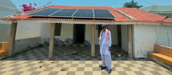 ધોરડો ખાતે સોલાર ક્રાંતિ