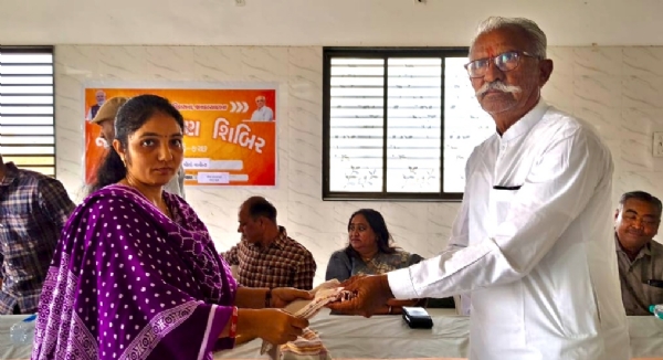 મોટી ચિરઈ ખાતે યોજાયેલ સેવા સેતુ કાર્યક્રમ