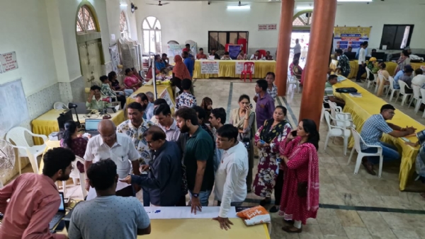 પોરબંદર મહાનગરપાલિકા દ્વારા વિકસિત ભારત – જનકલ્યાણ શિબિર યોજાઈ. પોરબંદર મહાનગરપાલિકા દ્વારા વિકસિત ભારત – જનકલ્યાણ શિબિર યોજાઈ.