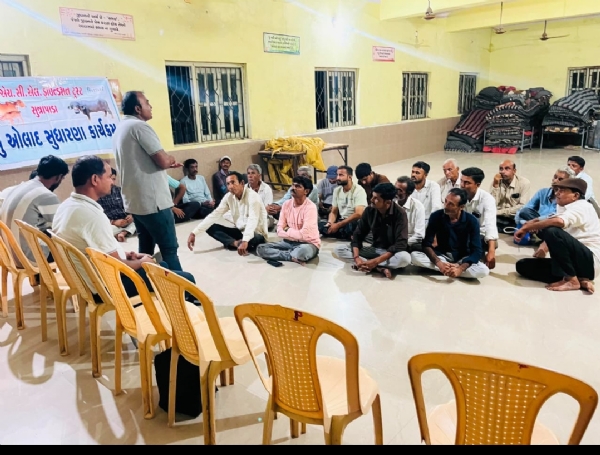 પશુપાલન શિબિરનું આયોજન કરવામાં આવ્યું