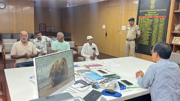 ભારવાડા ગણે ડીમોલેશન સામે ખેડૂતોનો વિરોધ.