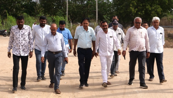 જૂનાગઢમાં સ્થિત નરસિંહ મહેતા યુનિવર્સિટી ખાતે પ્રગતિ પથયાત્રાનું