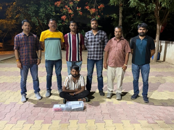 ગાંજા સાથે પકડાયેલ યુવક