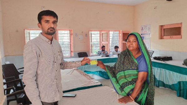 બળેજ ગામે જનકલ્યાણ શિબિર યોજાઈ.
