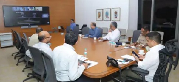 Home Minister Harsh Sanghvis late night high-level meeting regarding Operation Mule Hunt 2.0