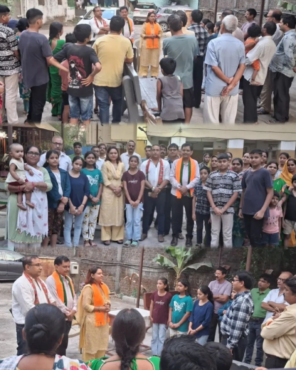 દીપ લક્ષ્મી સોસાયટીમાં બેઠક યોજાઈ
