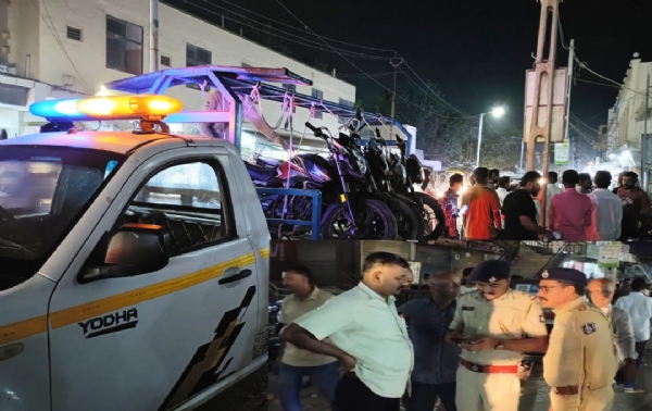 સોમનાથ જિલ્લા ટ્રાફિક પોલીસ દ્વારા વેરાવળ માટ્રાફિક ડ્રાઇવ