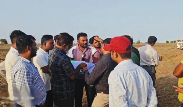 આછોદમાં ખેડૂતોના ભારે વિરોધ આગળ કંપની અને વહીવટી તંત્ર ઝૂક્યા
