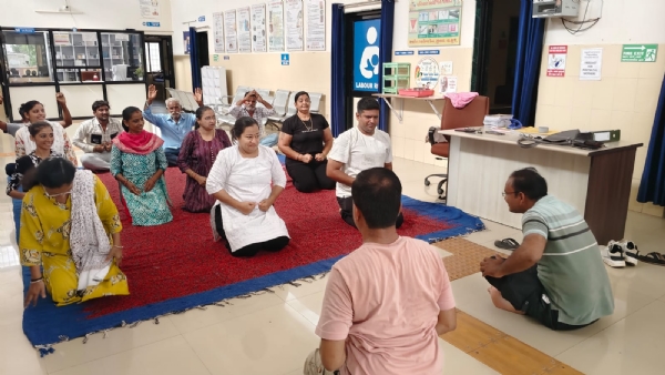 આંતરરાષ્ટ્રીય યોગ દિવસની ઉજવણી