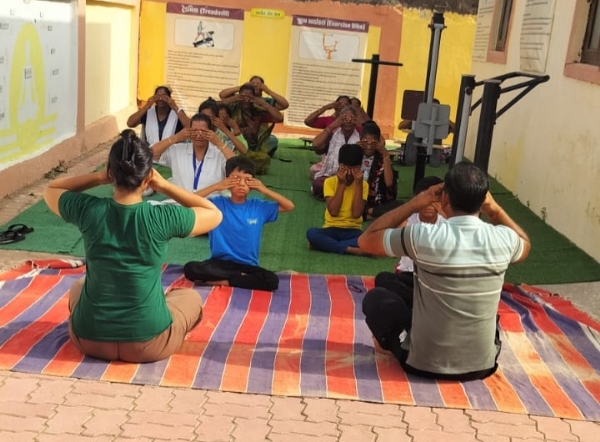 આંતરરાષ્ટ્રીય યોગ દિવસની ઉજવણી