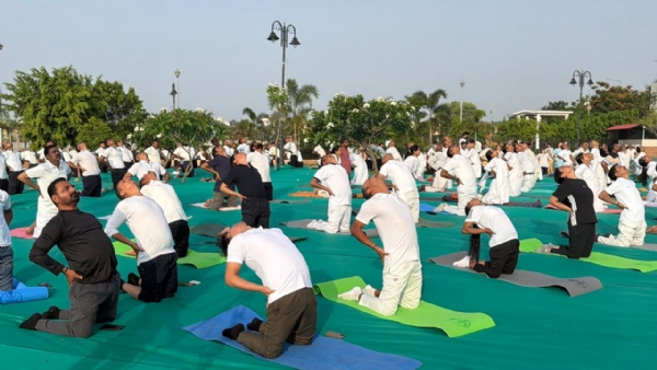 Vishva yog divas celebration