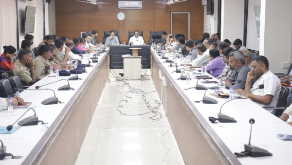 આરોગ્ય વિભાગની વિવિધ બેઠકો યોજાઈ