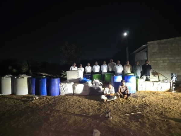 ડુપ્લીકેટ દારૂ કેસના મુદ્દામાલ