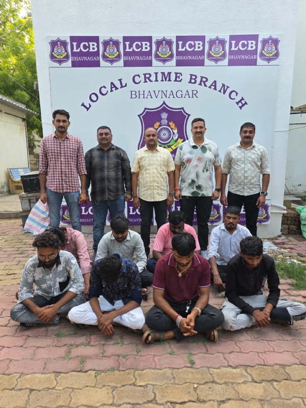 પકડાયેલા આરોપી
