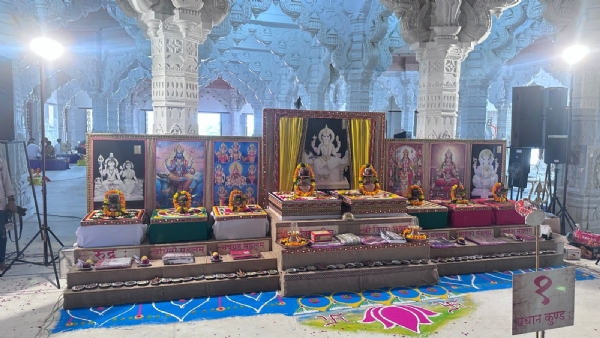 રાજેશ્વરી ધામે પ્રાણપ્રતિષ્ઠા મહોત્સવ સમપ્પન.