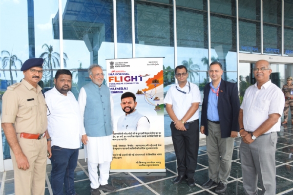 એલાયન્સ એરની મુંબઈ–પોરબંદર–કેશોદ–અમદાવાદ હવાઈ સેવાનો પ્રારંભ