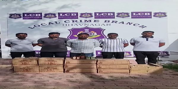 ભાવનગર એલસીબીનો, દારૂના જથ્થા પર દરોડો: રૂ. 2.41 લાખનો મુદ્દામાલ જપ્ત, આરોપી ફરાર