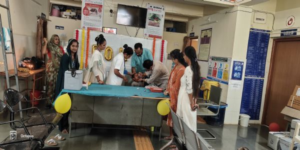માળિયાહાટીના તાલુકામાં પોલિયો રસીકરણ અભિયાનનો આરંભ : ૧૦૪ બૂથ પર ૧૨,૦૦૦ જેટલા બાળકોને અપાશે પોલિયોના ટીપાં