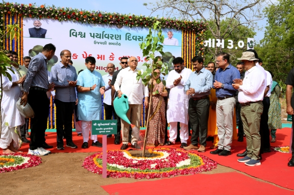 વૃક્ષારોપણ અભિયાનની રાજ્યવ્યાપી શરૂઆત