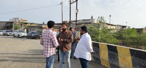 પોરબંદરના લકડી બંદર અને મચ્છી માર્કેટ વિસ્તારમાં  વરસાદી પાણીના નિકાલ અંગે  નિર્દેશ.