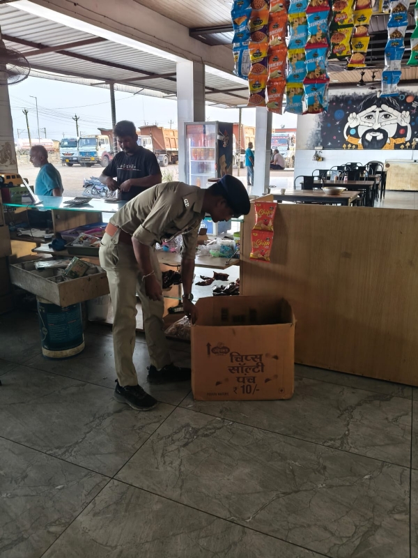સામખિયાળી પોલીસ નું સઘન ચેકીંગ અભિયાન