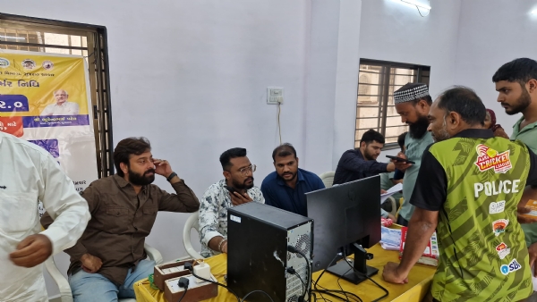 પોરબંદર મહાનગરપાલિકા દ્વારા પી.એમ. સ્વનિધિ મહોત્સવનો બીજો કેમ્પ યોજાયો.