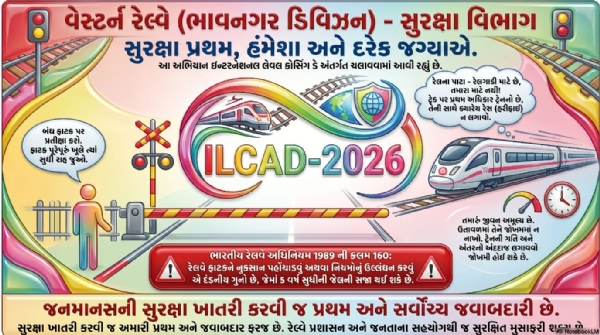 આંતરરાષ્ટ્રીય લેવલ ક્રોસિંગ જાગૃતિ દિવસ આંતરરાષ્ટ્રીય લેવલ ક્રોસિંગ જાગૃતિ દિવસ