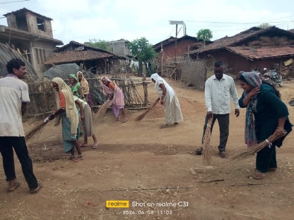 Plastic Free Village Day was celebrated in Dediyapada and Chikda talukas