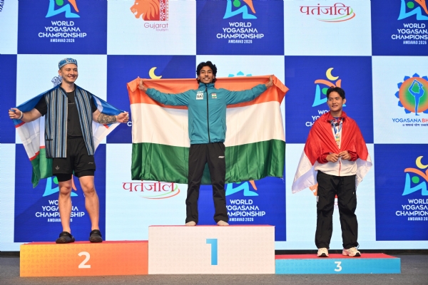 World Yoga Championship 2026 Host India crosses 100 medals with golden performance