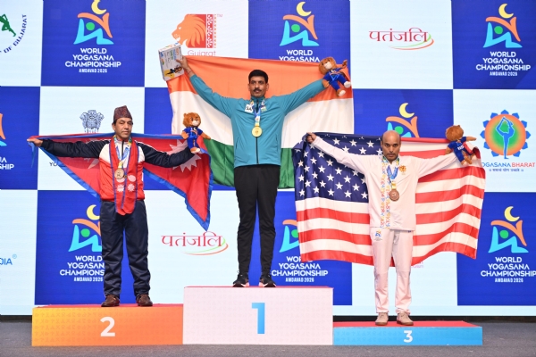 World Yoga Championship 2026 Host India crosses 100 medals with golden performance