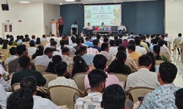 ગુજરાતમાં પ્રાકૃતિક ખેતીને વેગ આપવા વડોદરા ખાતે ‘નેચરલ ફાર્મિંગ સર્ટિફિકેશન સિસ્ટમ’ પર એક દિવસીય તાલીમ શિબિર યોજાઈ