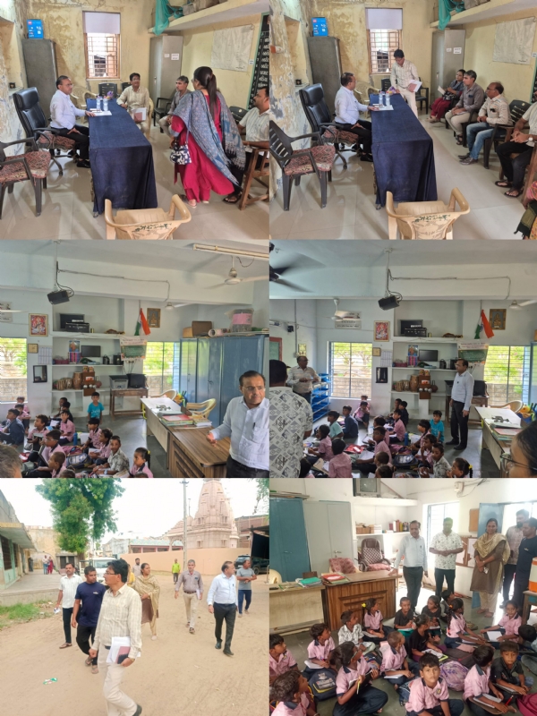 મહેસાણા કલેક્ટરની સીડોસણા ગામે ઓચિંતી મુલાકાત, સરકારી કચેરીઓની કામગીરીની સમીક્ષા