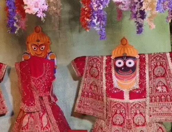 A grand mameru of Lord Jagannathji in the ancient mosal of Saraspur