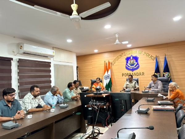 પોરબંદરમાં જિલ્લા નશાબંધી અમલીકરણ સમિતિની બેઠક યોજાઈ.