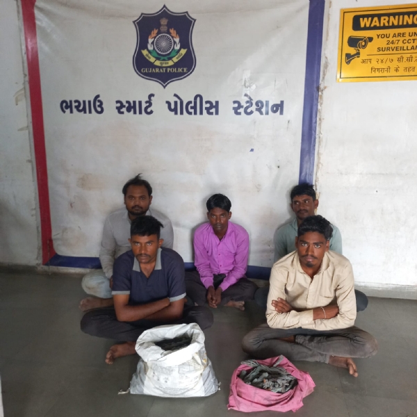 કોપર વાયર ચોરી કેસના આરોપીઓ