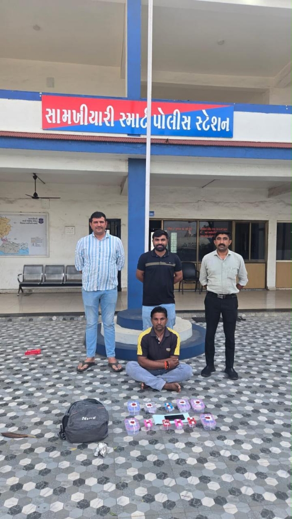 સામખિયાળી ઘરફોડ કેસનો આરોપી