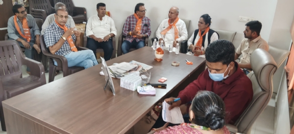 પોરબંદર ભાજપ દ્વારા નિઃશુલ્ક નેત્ર નિદાન કેમ્પ યોજાયો.