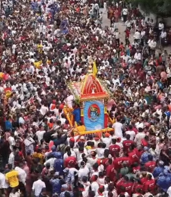 Rath Yatra in Mosal Saraspur Rath Yatra in Mosal Saraspur