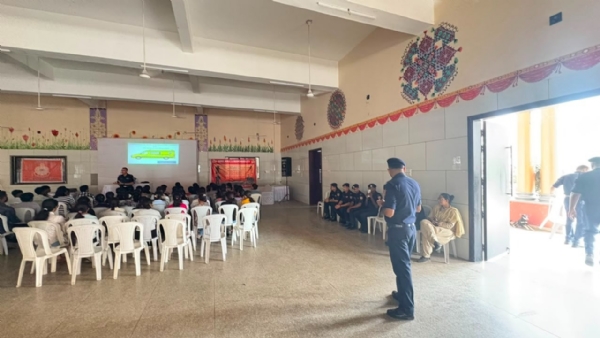 માધાપર ખાતે તાલીમ આપવામાં આવી