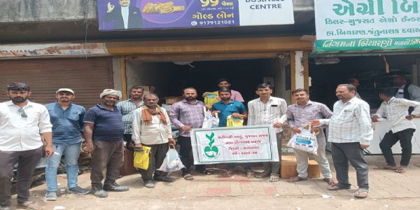 તળાજા તાલુકાના ખેડૂતોને દિવેલા નિદર્શન કીટનું વિતરણ, પાક વૈવિધ્યકરણ તરફ મહત્વનું પગલું