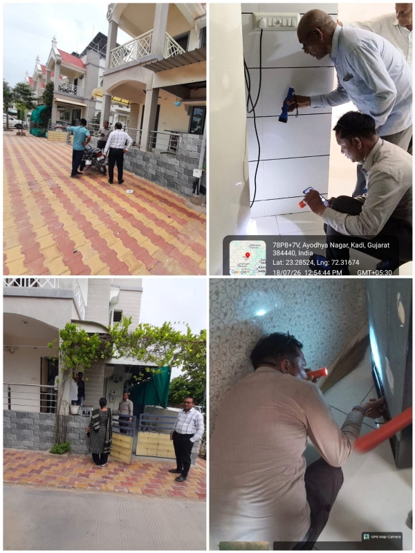 કડીના કરણનગરમાં ડેન્ગ્યુ કેસ બાદ આરોગ્ય તંત્ર સતર્ક, તાલુકા હેલ્થ ઓફિસરે કરી ગૃહ મુલાકાત કડીના કરણનગરમાં ડેન્ગ્યુ કેસ બાદ આરોગ્ય તંત્ર સતર્ક, તાલુકા હેલ્થ ઓફિસરે કરી ગૃહ મુલાકાત