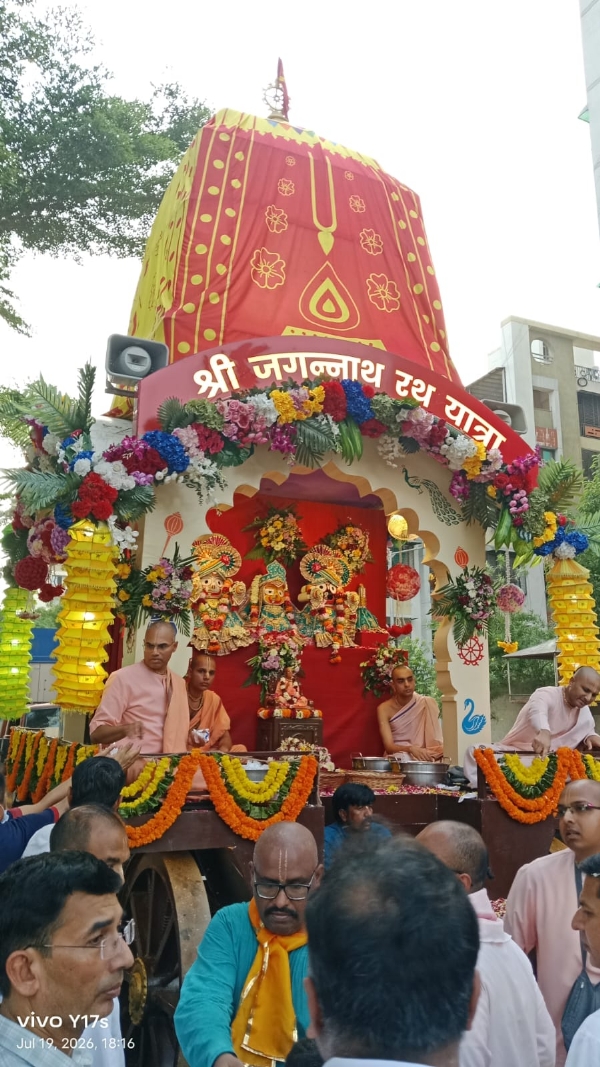 ગાંધીનગરમાં શ્રી જગન્નાથજીની રથયાત્રા ગાંધીનગરમાં શ્રી જગન્નાથજીની રથયાત્રા