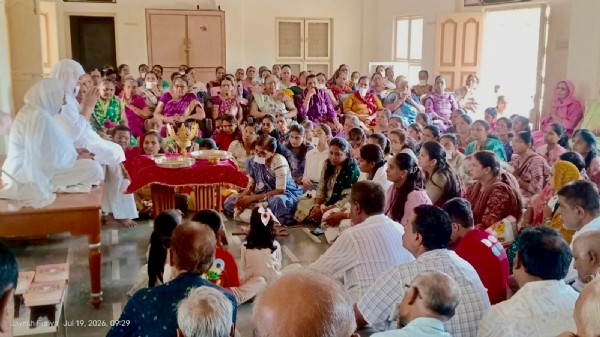 અમરસન્સ જૈન ઉપાશ્રયમાં ચાતુર્માસ પ્રવેશ અમરસન્સ જૈન ઉપાશ્રયમાં ચાતુર્માસ પ્રવેશ